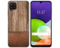 Funda Silicona para Samsung Galaxy A22 4G / M22 diseño Madera 09 Dibujos