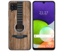 Funda Silicona para Samsung Galaxy A22 4G / M22 diseño Madera 11 Dibujos