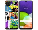 Funda Silicona para Samsung Galaxy A22 4G / M22 diseño Comic Dibujos