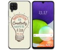 Funda Silicona para Samsung Galaxy A22 4G / M22 diseño Creativity Dibujos