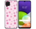 Funda Silicona para Samsung Galaxy A22 4G / M22 diseño Flores Dibujos