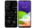 Funda Silicona para Samsung Galaxy A22 4G / M22 diseño Formulas Dibujos