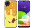 Funda Silicona para Samsung Galaxy A22 4G / M22 diseño Helado Vainilla Dibujos