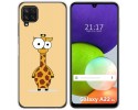 Funda Silicona para Samsung Galaxy A22 4G / M22 diseño Jirafa Dibujos