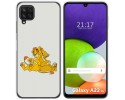 Funda Silicona para Samsung Galaxy A22 4G / M22 diseño Leones Dibujos