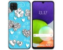 Funda Silicona para Samsung Galaxy A22 4G / M22 diseño Mariposas Dibujos