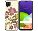 Funda Silicona para Samsung Galaxy A22 4G / M22 diseño Primavera En Flor Dibujos