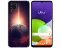 Funda Silicona para Samsung Galaxy A22 4G / M22 diseño Tierra Dibujos
