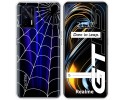 Funda Silicona Transparente para Realme GT 5G diseño Araña Dibujos