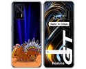 Funda Silicona Transparente para Realme GT 5G diseño Bufalo Dibujos