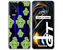 Funda Silicona Transparente para Realme GT 5G diseño Cactus Dibujos