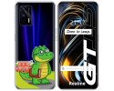 Funda Silicona Transparente para Realme GT 5G diseño Coco Dibujos