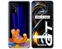 Funda Silicona Transparente para Realme GT 5G diseño Leopardo Dibujos