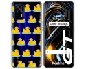 Funda Silicona Transparente para Realme GT 5G diseño Pato Dibujos