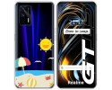 Funda Silicona Transparente para Realme GT 5G diseño Playa Dibujos