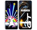 Funda Silicona Transparente para Realme GT 5G diseño Unicornio Dibujos