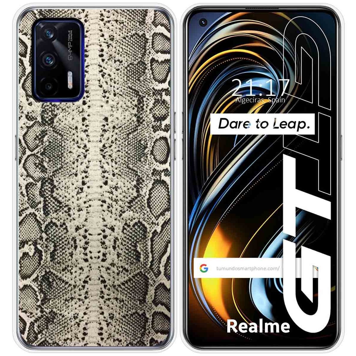 Funda Silicona para Realme GT 5G diseño Animal 01 Dibujos