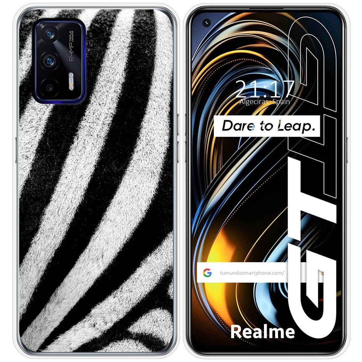 Funda Silicona para Realme GT 5G diseño Animal 02 Dibujos