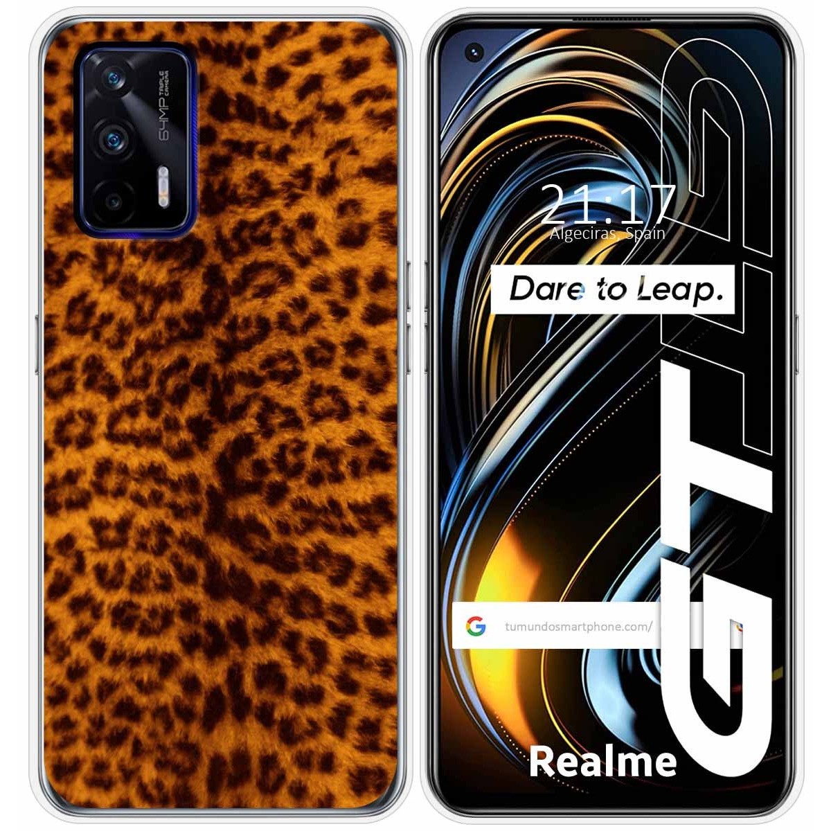 Funda Silicona para Realme GT 5G diseño Animal 03 Dibujos