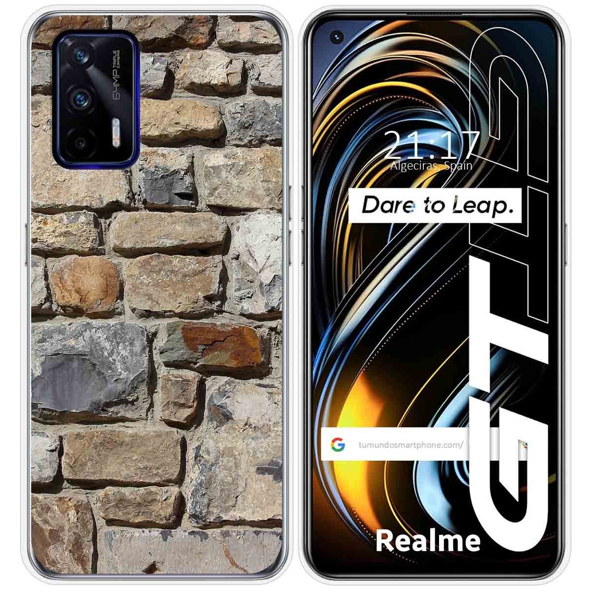 Funda Silicona para Realme GT 5G diseño Ladrillo 03 Dibujos