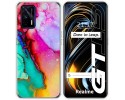 Funda Silicona para Realme GT 5G diseño Mármol 15 Dibujos