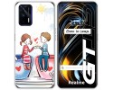 Funda Silicona para Realme GT 5G diseño Café Dibujos