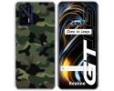 Funda Silicona para Realme GT 5G diseño Camuflaje Dibujos