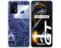 Funda Silicona para Realme GT 5G diseño Circuito Dibujos