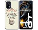 Funda Silicona para Realme GT 5G diseño Creativity Dibujos
