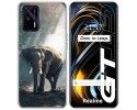 Funda Silicona para Realme GT 5G diseño Elefante Dibujos