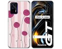 Funda Silicona para Realme GT 5G diseño Flores Vintage Dibujos
