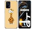 Funda Silicona para Realme GT 5G diseño Jirafa Dibujos
