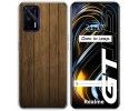 Funda Silicona para Realme GT 5G diseño Madera Dibujos
