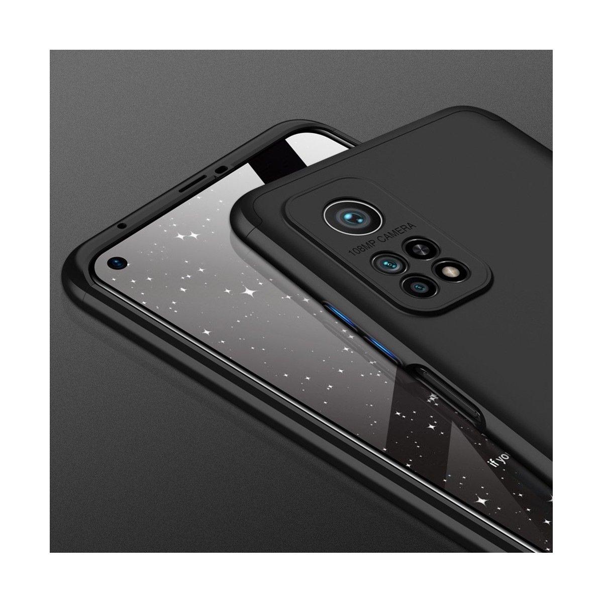 Funda Carcasa GKK 360 para Xiaomi Mi 10T 5G / MI 10T Pro 5G color Negra