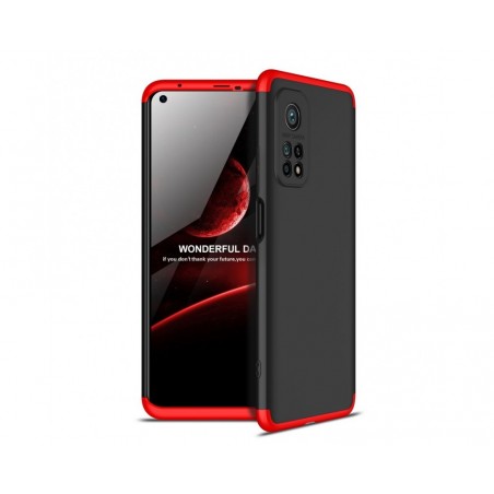 Funda Carcasa GKK 360 para Xiaomi Mi 10T 5G / MI 10T Pro 5G color Negra / Roja