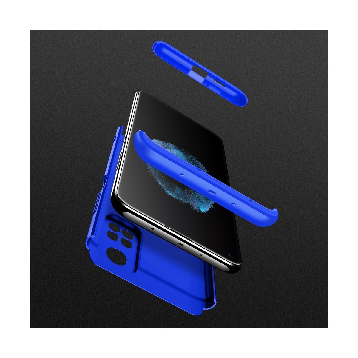 Funda Carcasa GKK 360 para Xiaomi Mi 10T 5G / MI 10T Pro 5G color Azul