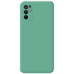 Funda Silicona Líquida Ultra Suave para Xiaomi Redmi Note 10 5G / POCO M3 PRO 5G color Verde 2