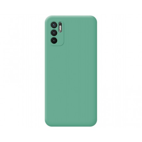 Funda Silicona Líquida Ultra Suave para Xiaomi Redmi Note 10 5G / POCO M3 PRO 5G color Verde