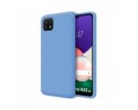 Funda Silicona Líquida Ultra Suave para Samsung Galaxy A22 5G color Azul