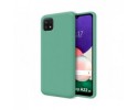 Funda Silicona Líquida Ultra Suave para Samsung Galaxy A22 5G color Verde