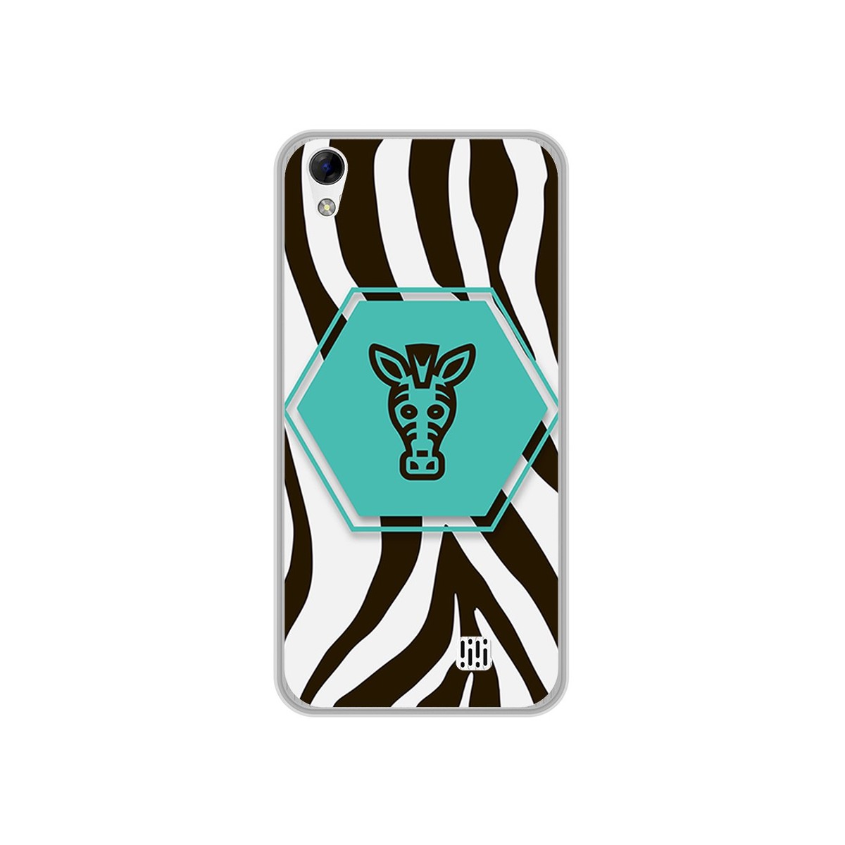 Funda Gel Tpu para Homtom HT16 / HT16 Pro Diseño Cebra Dibujos