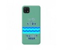 Funda Silicona Líquida Verde para Samsung Galaxy A22 5G diseño Agua Dibujos