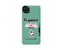 Funda Silicona Líquida Verde para Samsung Galaxy A22 5G diseño Vaca Dibujos