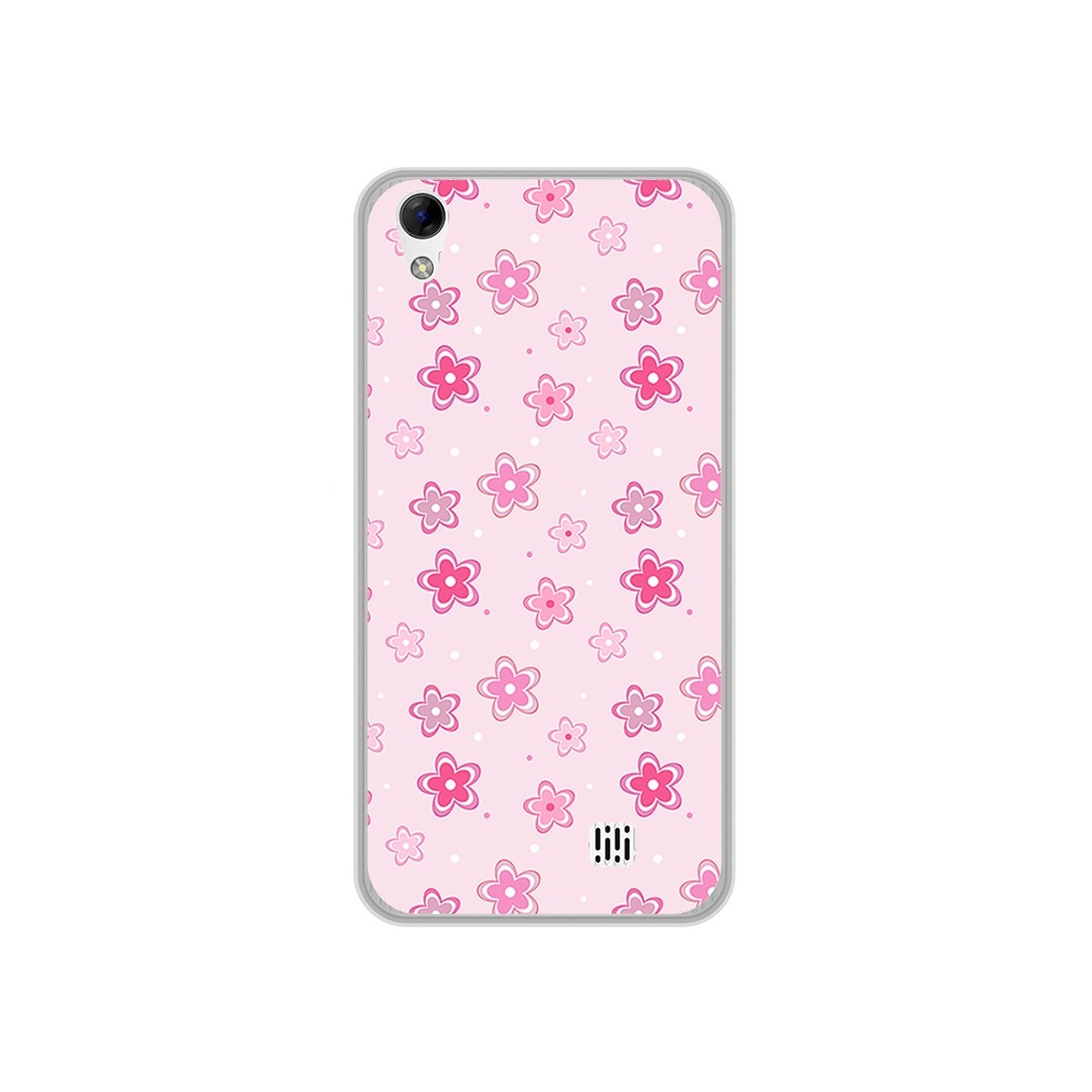 Funda Gel Tpu para Homtom HT16 / HT16 Pro Diseño Flores Dibujos