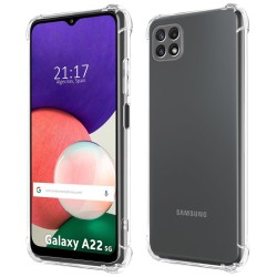 Funda Silicona Antigolpes Transparente para Samsung Galaxy A22 5G