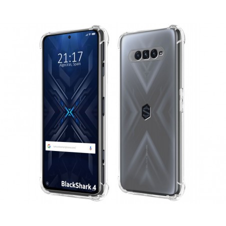 Funda Silicona Antigolpes Transparente para Xiaomi Black Shark 4 5G