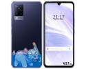 Funda Silicona Transparente para Vivo V21 5G diseño Hipo Dibujos