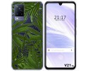 Funda Silicona Transparente para Vivo V21 5G diseño Jungla Dibujos