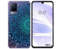 Funda Silicona Transparente para Vivo V21 5G diseño Mandala Dibujos