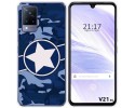 Funda Silicona para Vivo V21 5G diseño Camuflaje 03 Dibujos